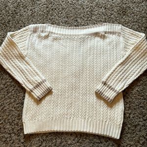 One day grey cotton/cashmere sweater